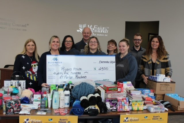 Sarnia Gives Back to Ryan's House